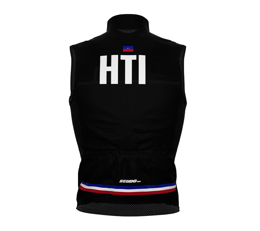 Wind Breaker Cycling Running Sports Vest Haiti Country Code for Men And Women