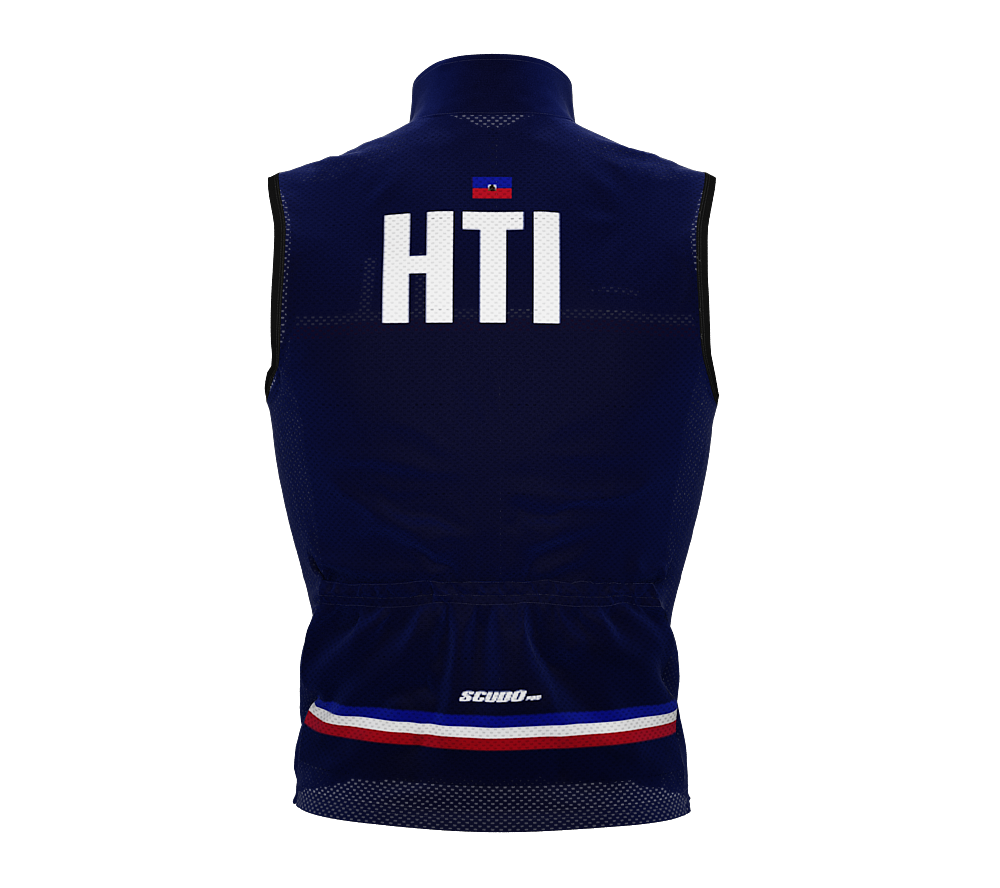 Wind Breaker Cycling Running Sports Vest Haiti Country Code for Men And Women