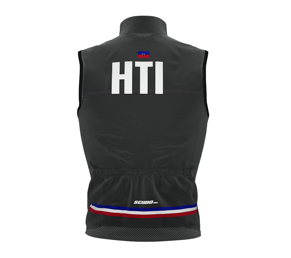 Wind Breaker Cycling Running Sports Vest Haiti Country Code for Men And Women