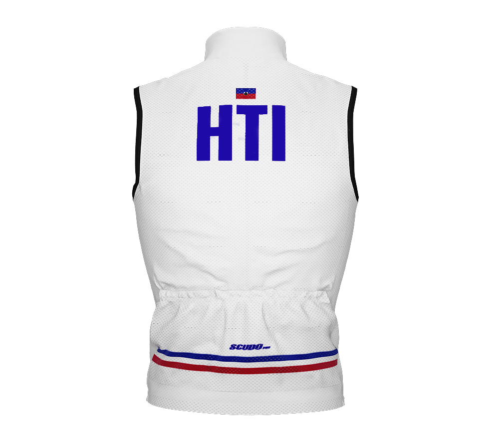 Wind Breaker Cycling Running Sports Vest Haiti Country Code for Men And Women