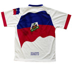 Haiti Flag Technical T-Shirt for Men and Women