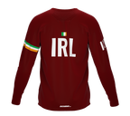 MTB BMX Cycling Jersey Long Sleeve Code Ireland Vine for Men and Women