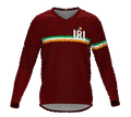 MTB BMX Cycling Jersey Long Sleeve Code Ireland Vine for Men and Women