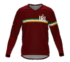 MTB BMX Cycling Jersey Long Sleeve Code Ireland Vine for Men and Women