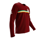 MTB BMX Cycling Jersey Long Sleeve Code Ireland Vine for Men and Women