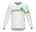 MTB BMX Cycling Jersey Long Sleeve Code Ireland White for Men and Women