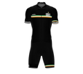 Ireland Black Code Cycling Speedsuit for Men