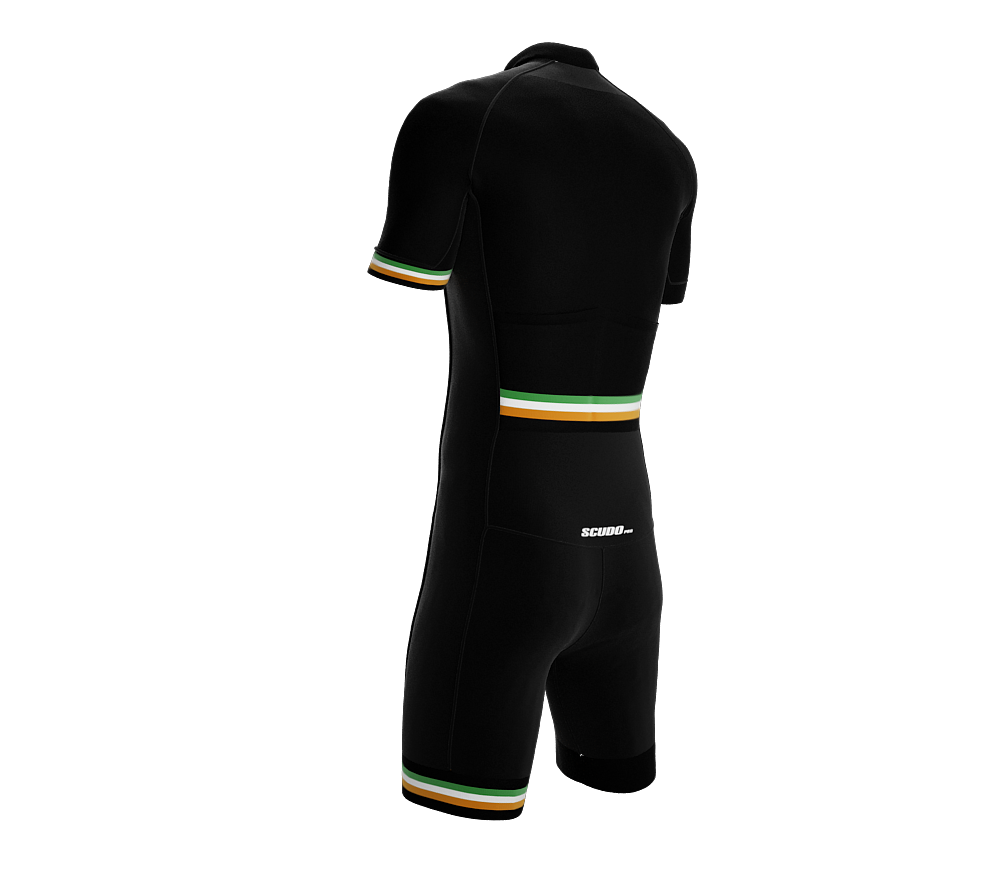 Ireland Black Code Cycling Speedsuit for Men
