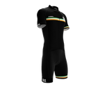 Ireland Black Code Cycling Speedsuit for Men