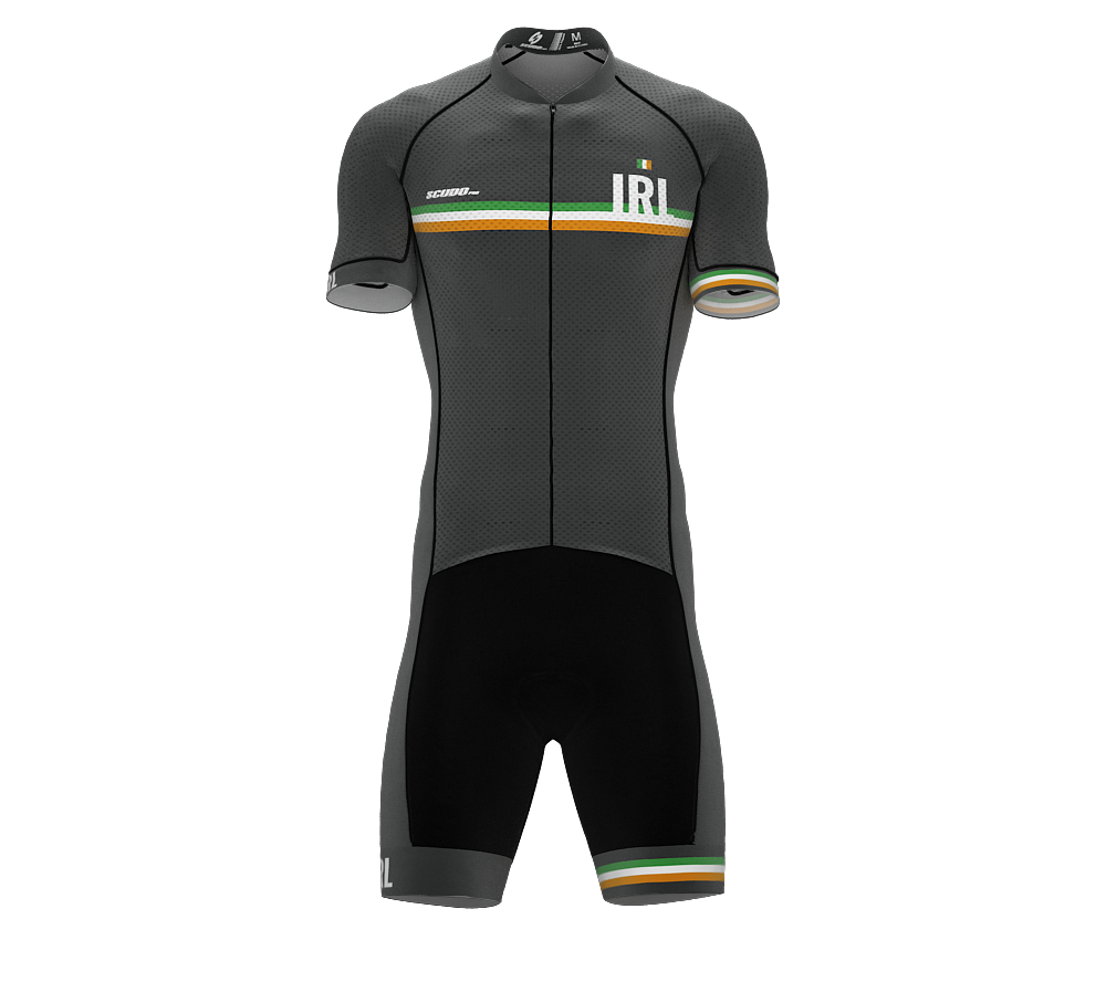 Ireland Gray Code Cycling Speedsuit for Men