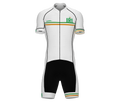Ireland White Code Cycling Speedsuit for Men