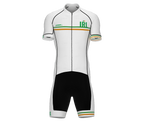 Ireland White Code Cycling Speedsuit for Men