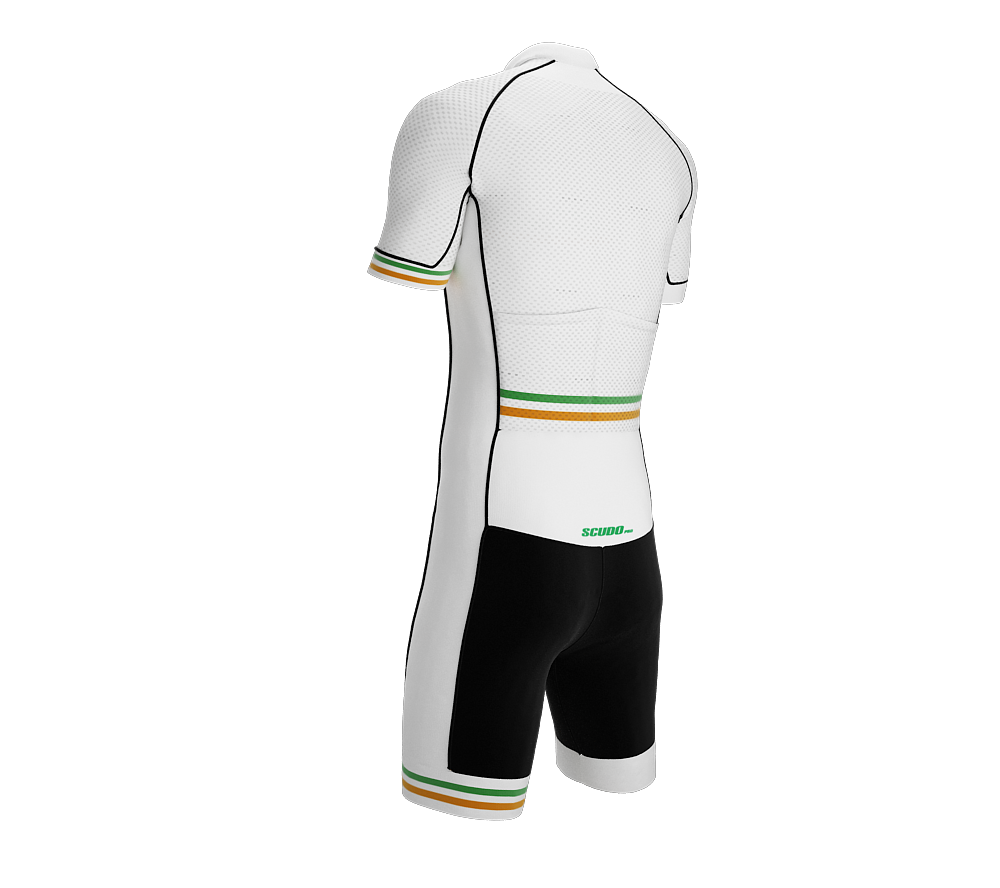 Ireland White Code Cycling Speedsuit for Men