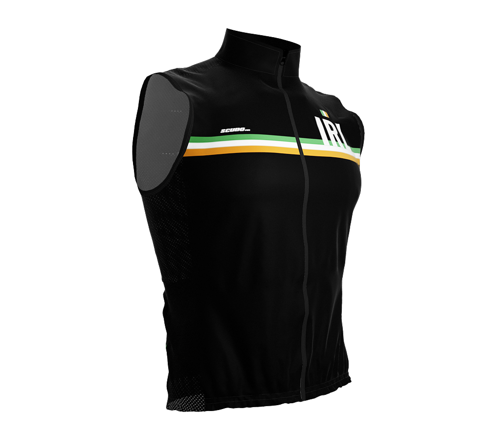 Wind Breaker Cycling Running Sports Vest Ireland Country Code for Men And Women