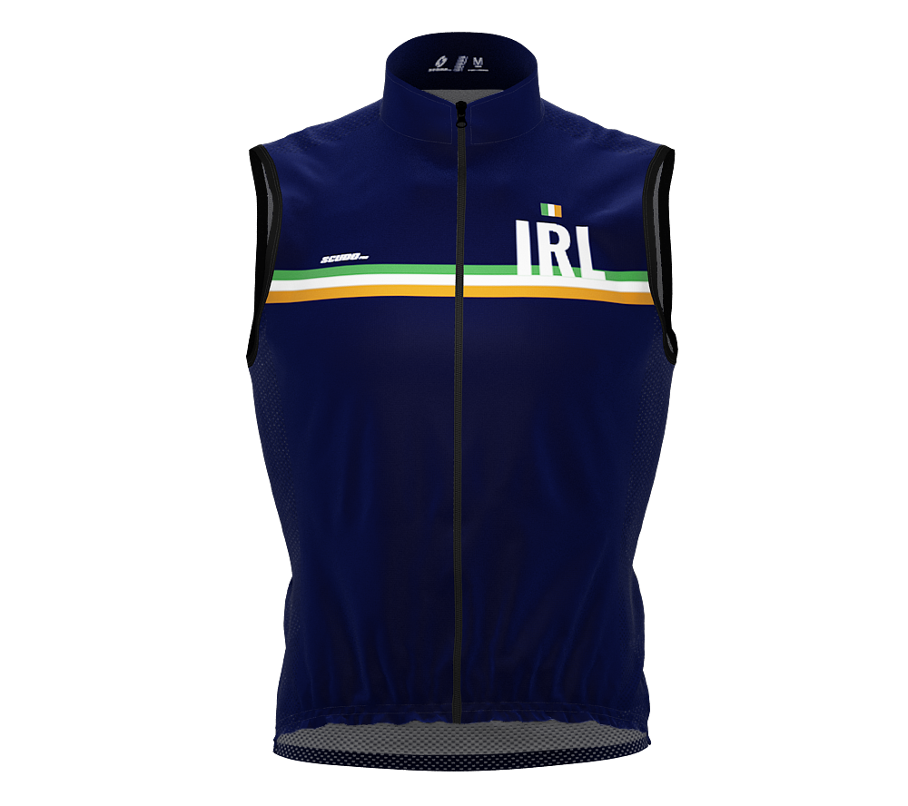 Wind Breaker Cycling Running Sports Vest Ireland Country Code for Men And Women