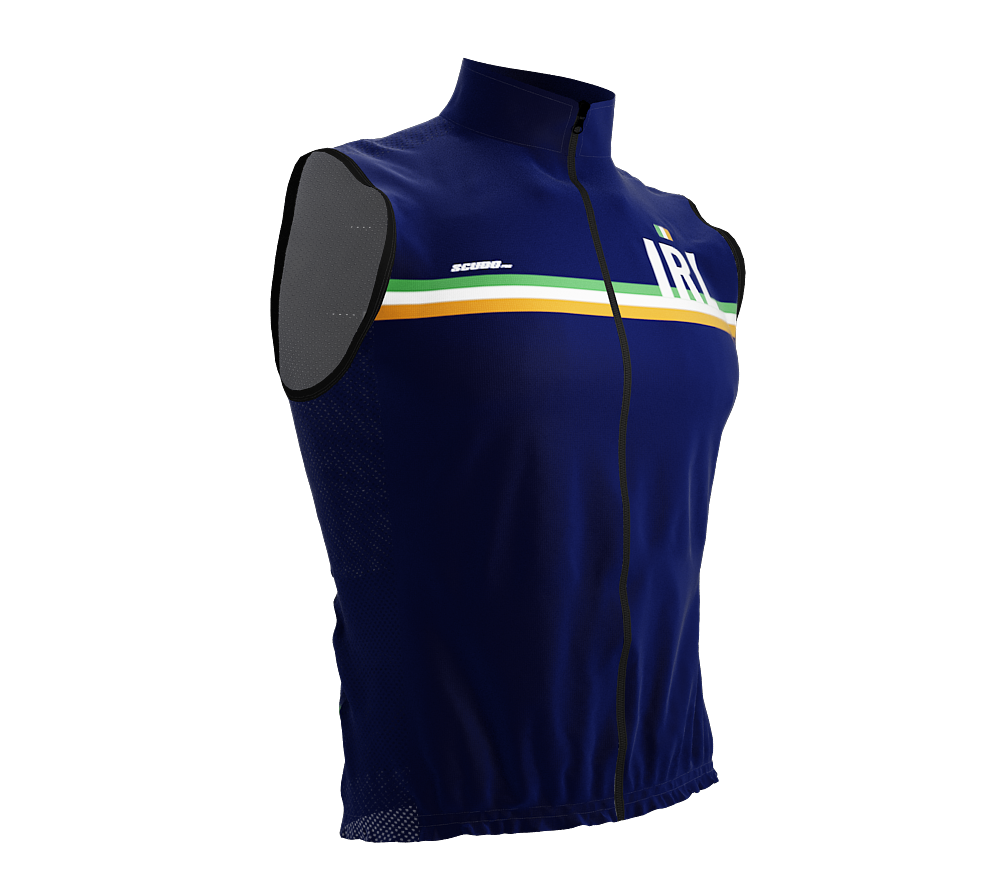 Wind Breaker Cycling Running Sports Vest Ireland Country Code for Men And Women
