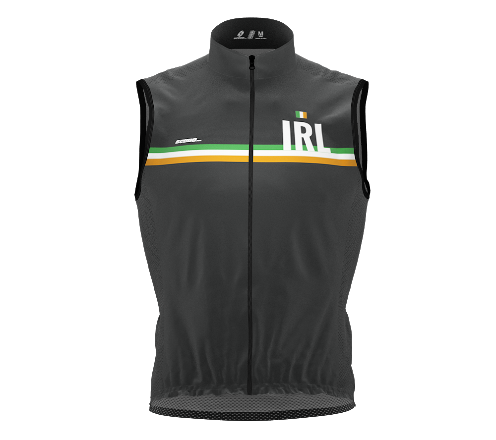 Wind Breaker Cycling Running Sports Vest Ireland Country Code for Men And Women
