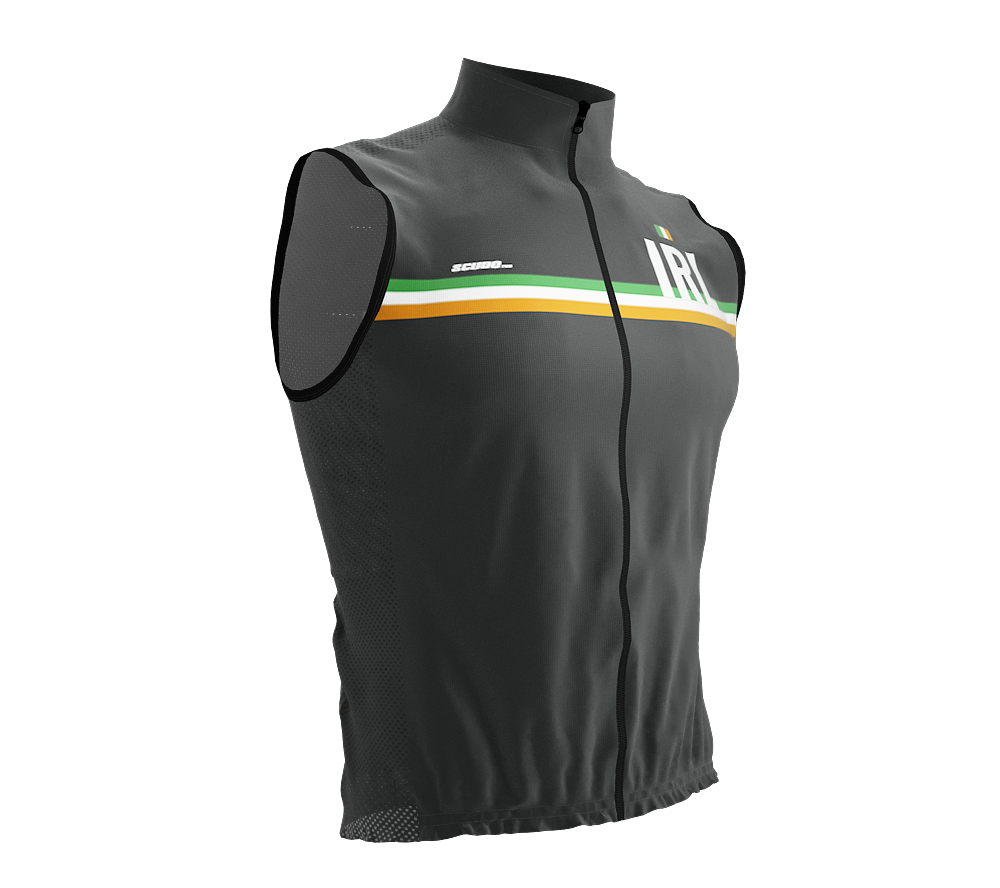 Wind Breaker Cycling Running Sports Vest Ireland Country Code for Men And Women