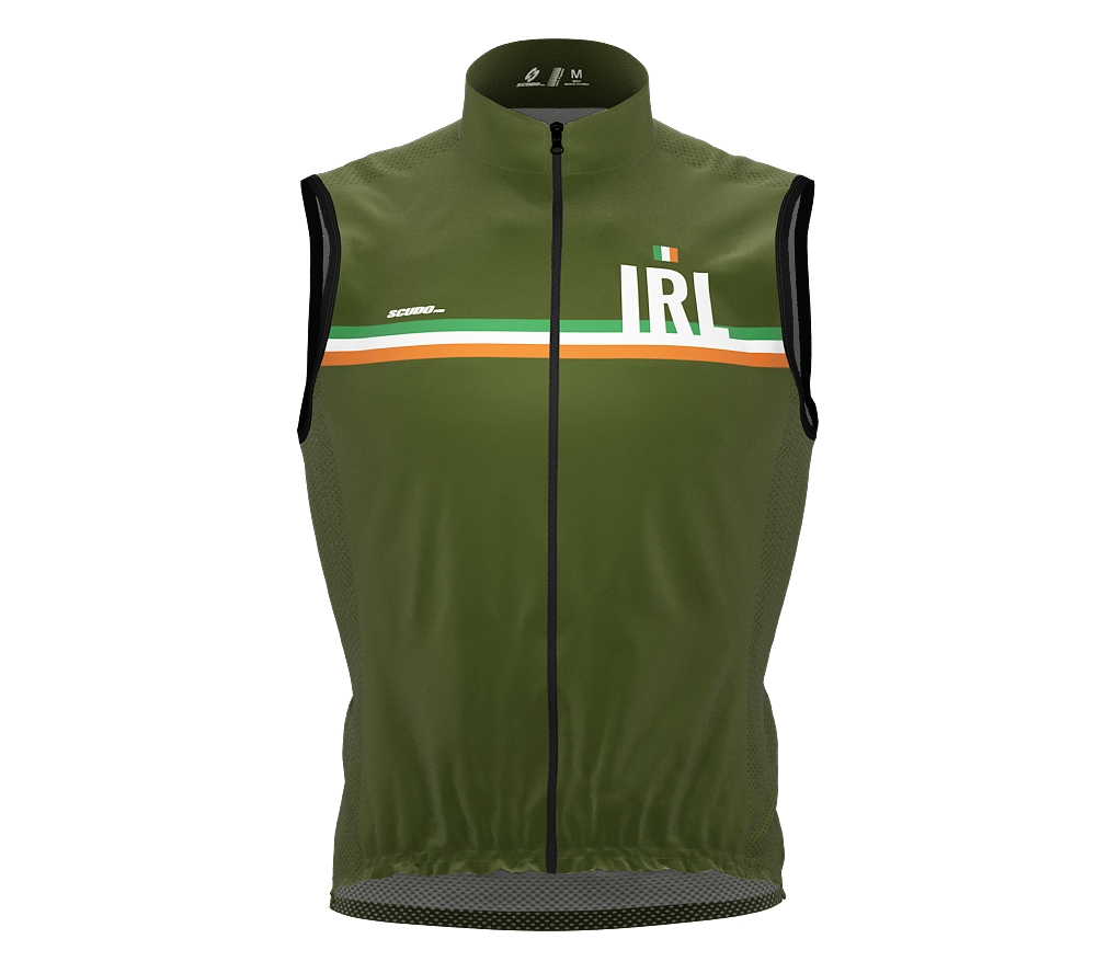 Wind Breaker Cycling Running Sports Vest Ireland Country Code for Men And Women
