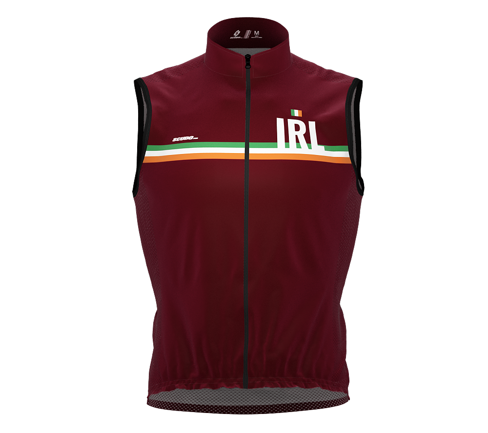 Wind Breaker Cycling Running Sports Vest Ireland Country Code for Men And Women