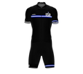 Israel Black Code Cycling Speedsuit for Men