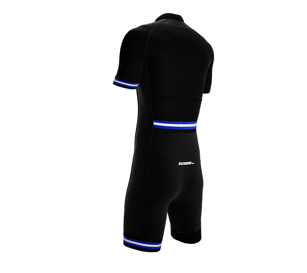 Israel Black Code Cycling Speedsuit for Men