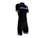 Israel Black Code Cycling Speedsuit for Men