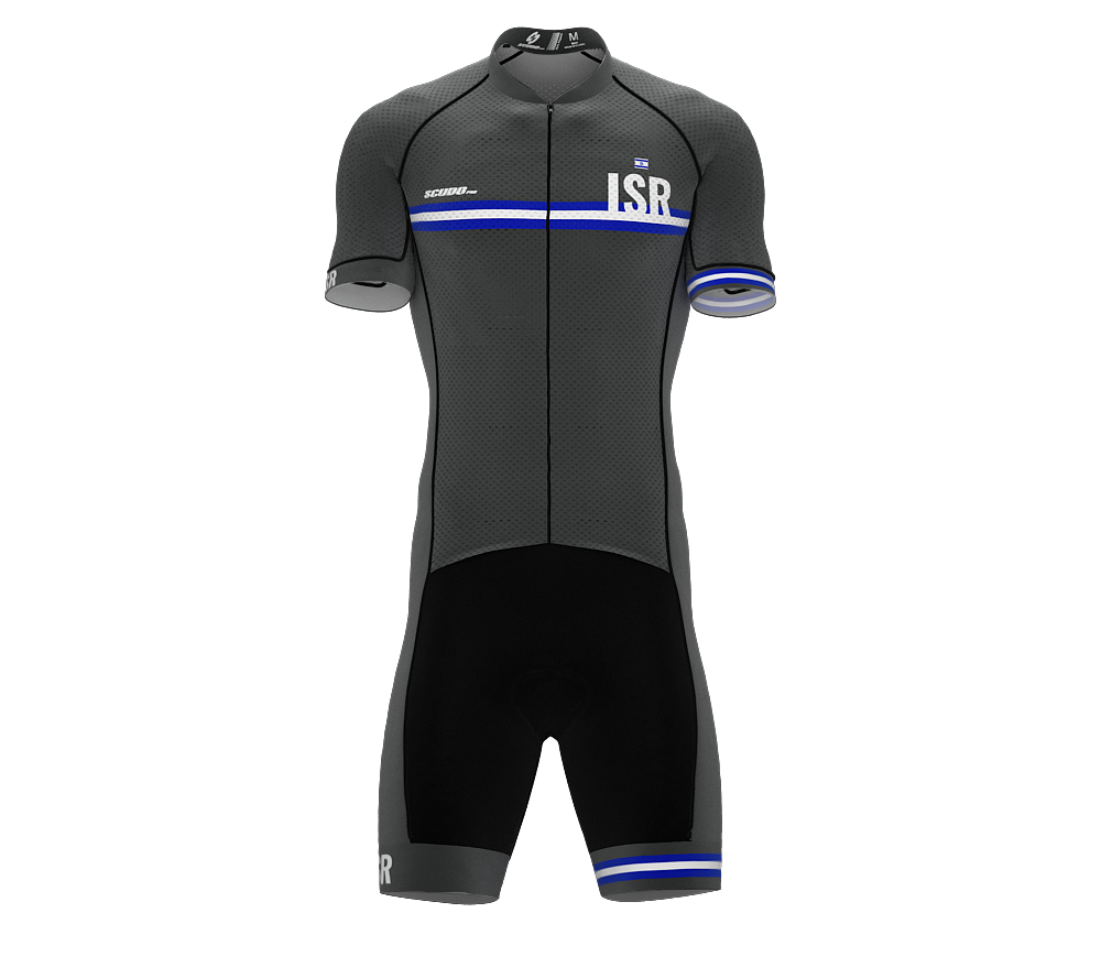 Israel Gray Code Cycling Speedsuit for Men