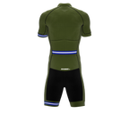 Israel Green Code Cycling Speedsuit for Men