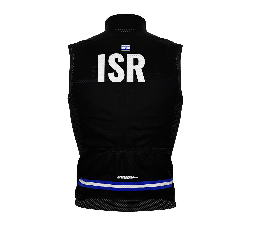 Wind Breaker Cycling Running Sports Vest Israel Country Code for Men And Women