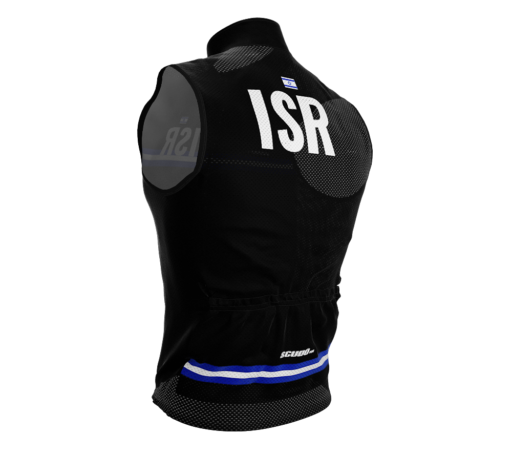 Wind Breaker Cycling Running Sports Vest Israel Country Code for Men And Women