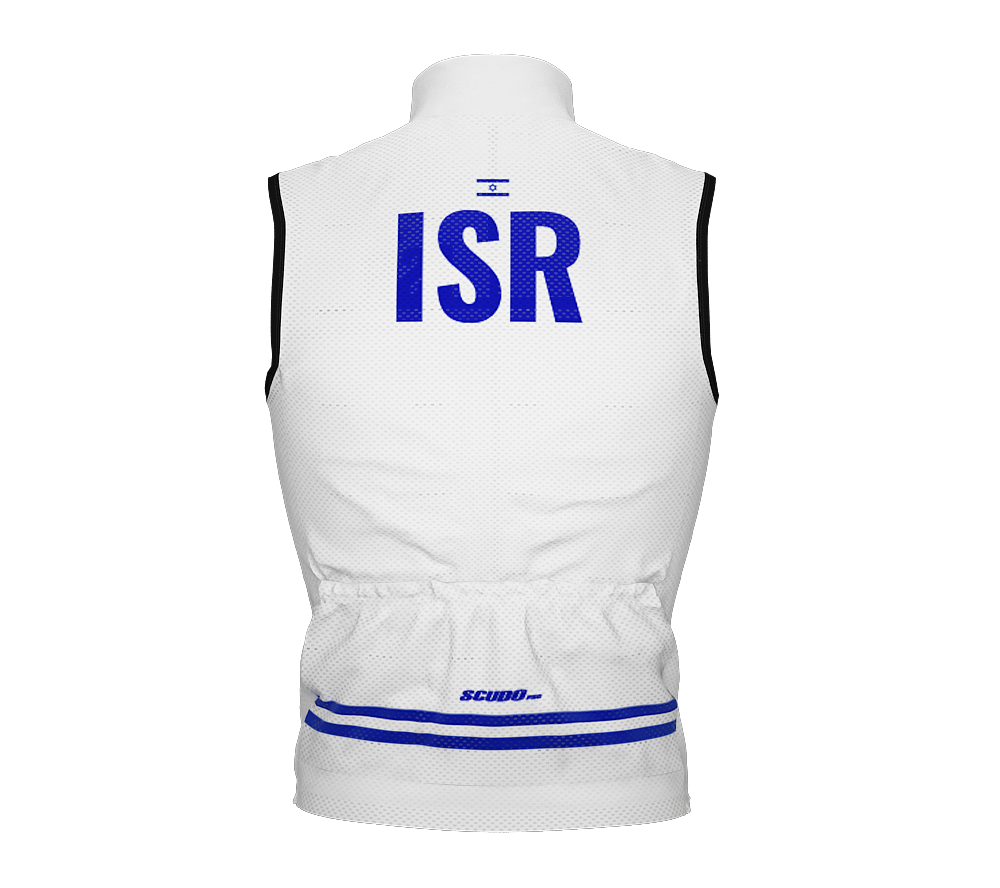Wind Breaker Cycling Running Sports Vest Israel Country Code for Men And Women