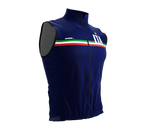Wind Breaker Cycling Running Sports Vest Italy Country Code for Men And Women