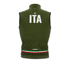 Wind Breaker Cycling Running Sports Vest Italy Country Code for Men And Women