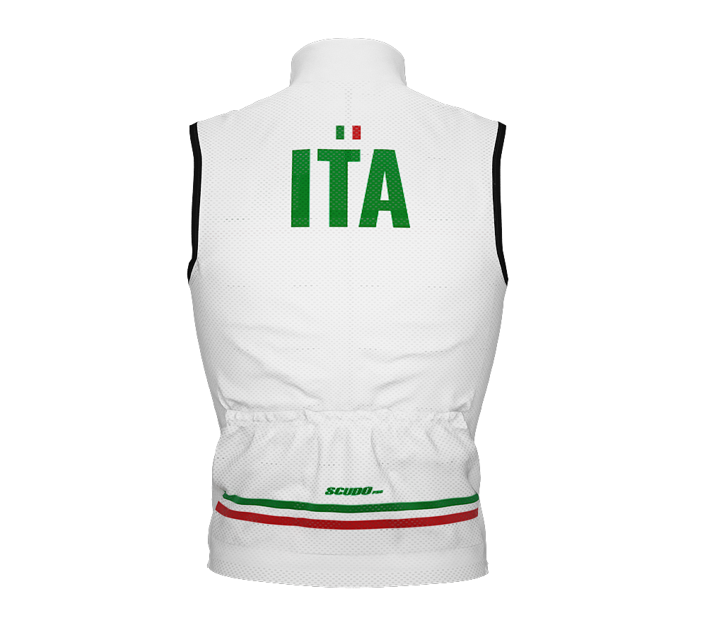 Wind Breaker Cycling Running Sports Vest Italy Country Code for Men And Women