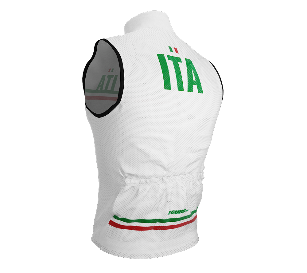 Wind Breaker Cycling Running Sports Vest Italy Country Code for Men And Women