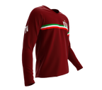 MTB BMX Cycling Jersey Long Sleeve Code Italy Vine for Men and Women