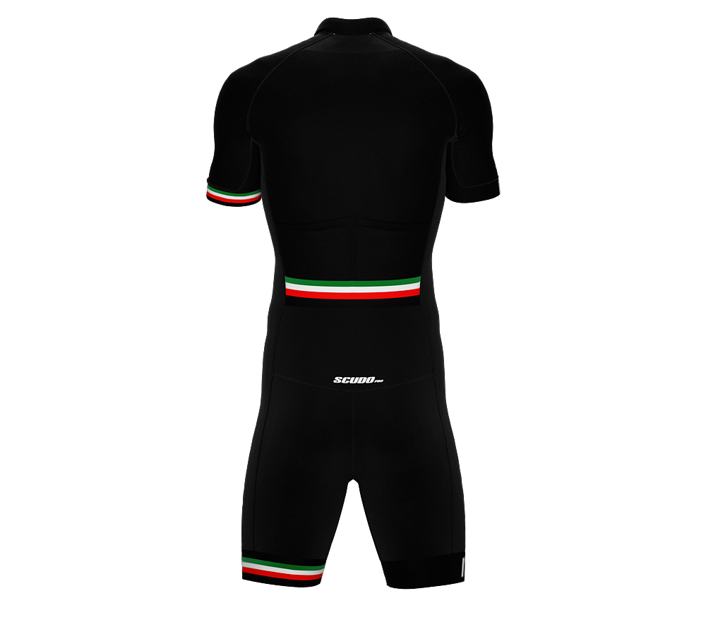 Italy Black Code Cycling Speedsuit for Men