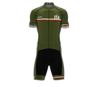 Italy Green Code Cycling Speedsuit for Men