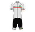 Italy White Code Cycling Speedsuit for Men