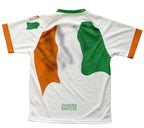 Ivory Coast Flag Technical T-Shirt for Men and Women