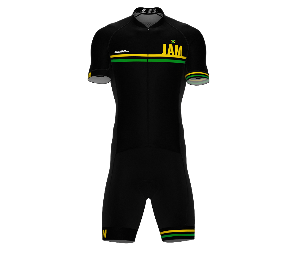 Jamaica Black Code Cycling Speedsuit for Men
