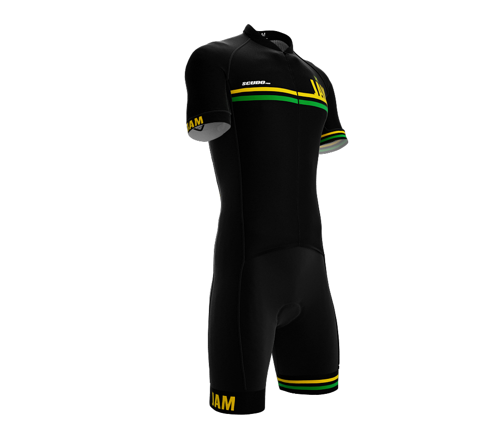 Jamaica Black Code Cycling Speedsuit for Men