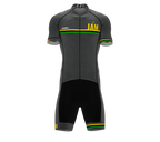 Jamaica Gray Code Cycling Speedsuit for Men