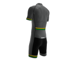 Jamaica Gray Code Cycling Speedsuit for Men