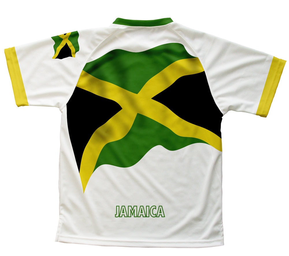 Jamaica Flag Technical T-Shirt for Men and Women