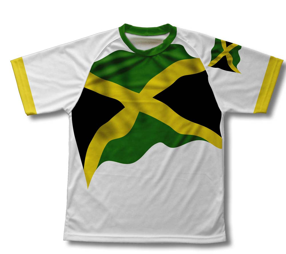 Jamaica Flag Technical T-Shirt for Men and Women