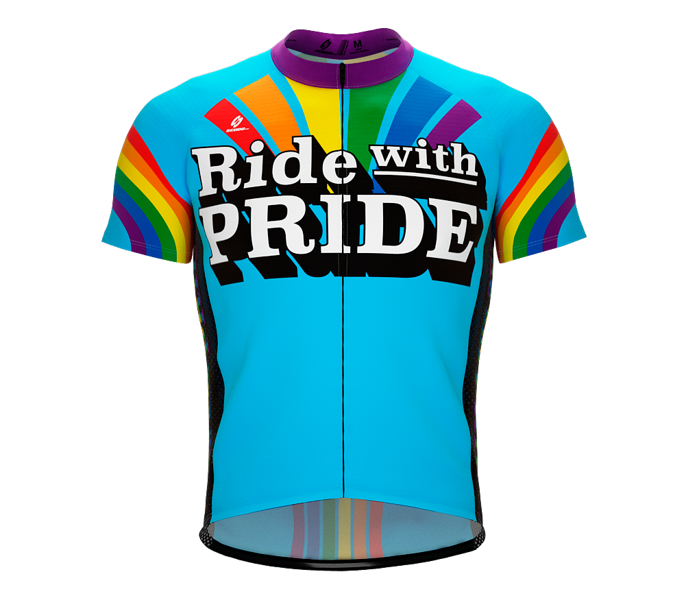 Ride with Pride | Short Sleeve Cycling Jersey for Men and Women