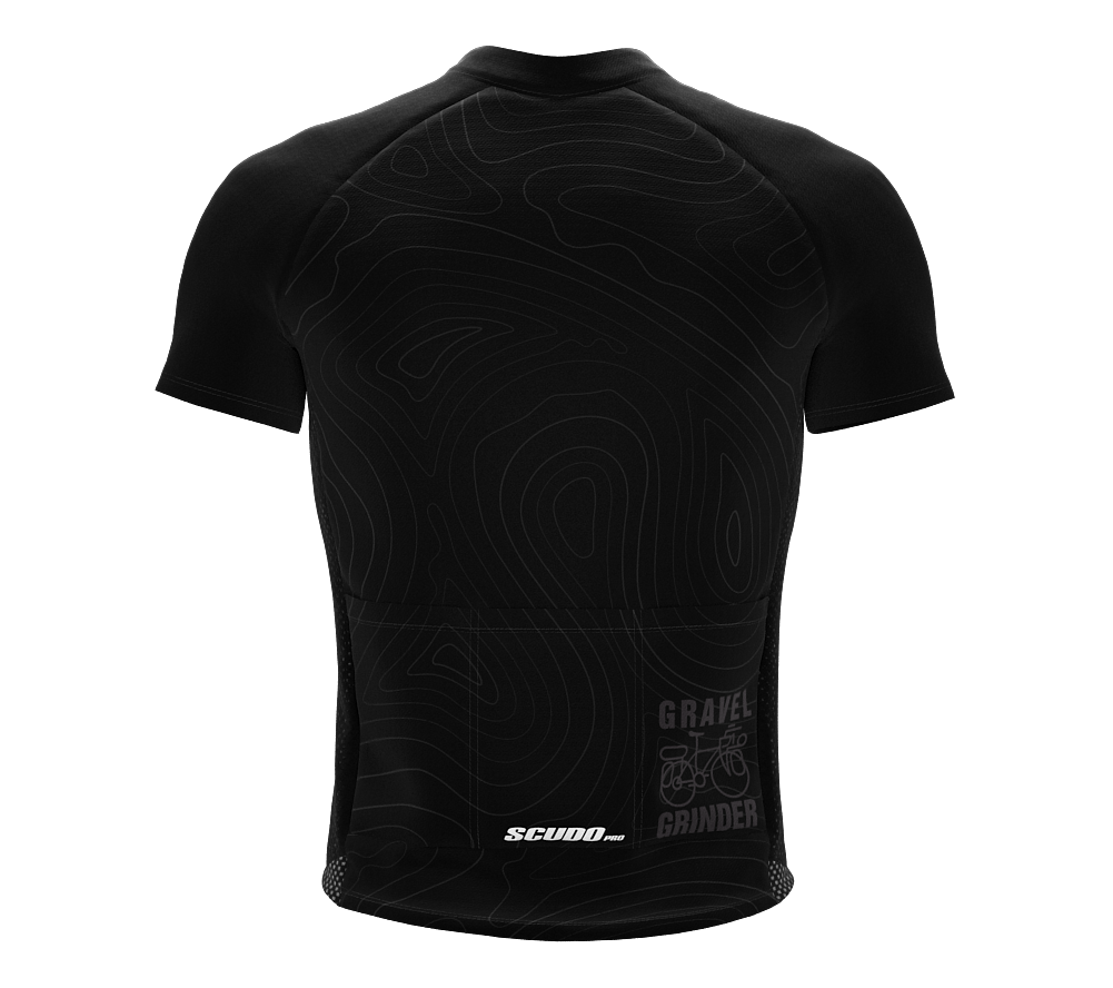 Gravel | Black  | Cycling Jersey for Men and Women