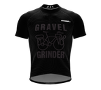 Gravel | Black  | Cycling Jersey for Men and Women